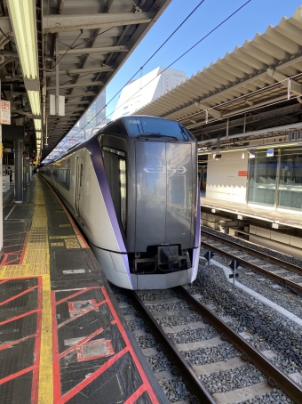 新宿駅から矢向駅の乗車記録(乗りつぶし)写真