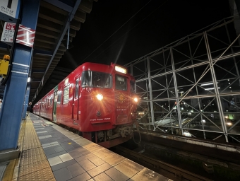 宮崎駅から大分駅の乗車記録(乗りつぶし)写真