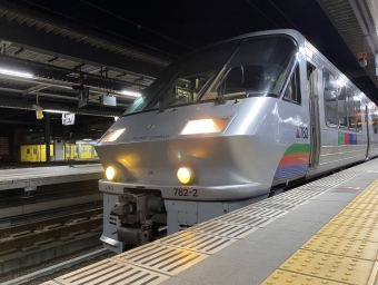 博多駅から南宮崎駅の乗車記録(乗りつぶし)写真