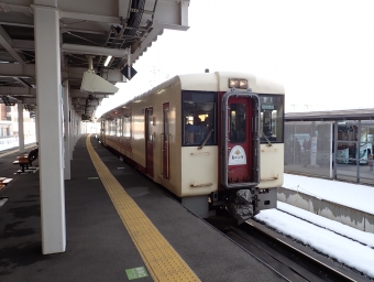 飯山駅から長野駅の乗車記録(乗りつぶし)写真