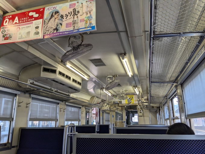 鉄道乗車記録の写真:車内設備、様子(1)          