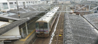厚狭駅から長門市駅の乗車記録(乗りつぶし)写真