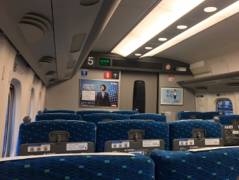東京駅から名古屋駅:鉄道乗車記録の写真