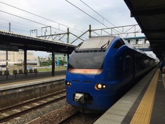 鶴岡駅から新潟駅:鉄道乗車記録の写真