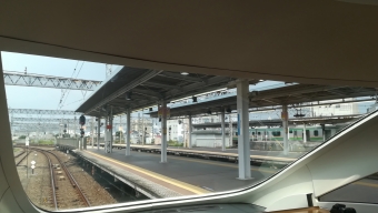 小田原駅から新宿駅の乗車記録(乗りつぶし)写真