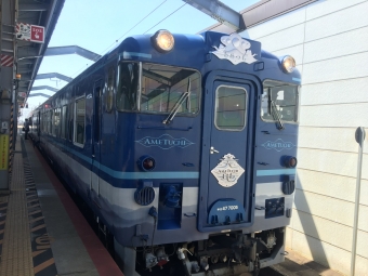 出雲市駅から松江駅の乗車記録(乗りつぶし)写真