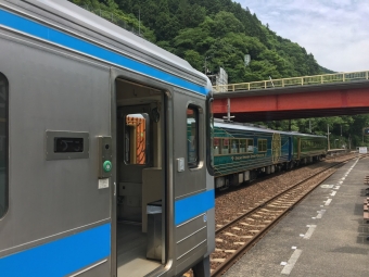 大歩危駅から阿波池田駅:鉄道乗車記録の写真