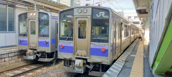 盛岡駅から花巻駅の乗車記録(乗りつぶし)写真