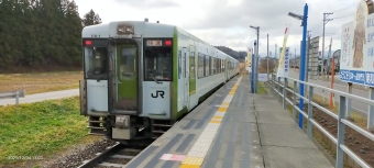 遠野駅から新花巻駅:鉄道乗車記録の写真