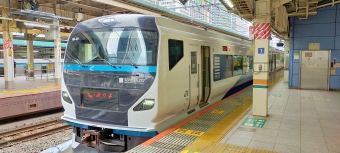 東京駅から伊東駅の乗車記録(乗りつぶし)写真