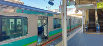 成田駅から我孫子駅の乗車記録(乗りつぶし)写真