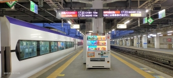 松本駅から小淵沢駅の乗車記録(乗りつぶし)写真