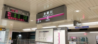 多摩川駅から蒲田駅:鉄道乗車記録の写真