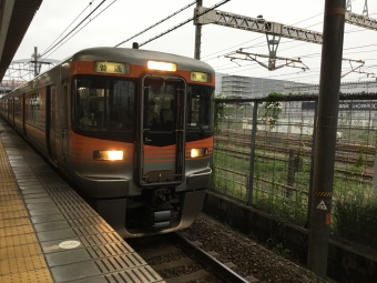 東静岡駅から沼津駅の乗車記録(乗りつぶし)写真