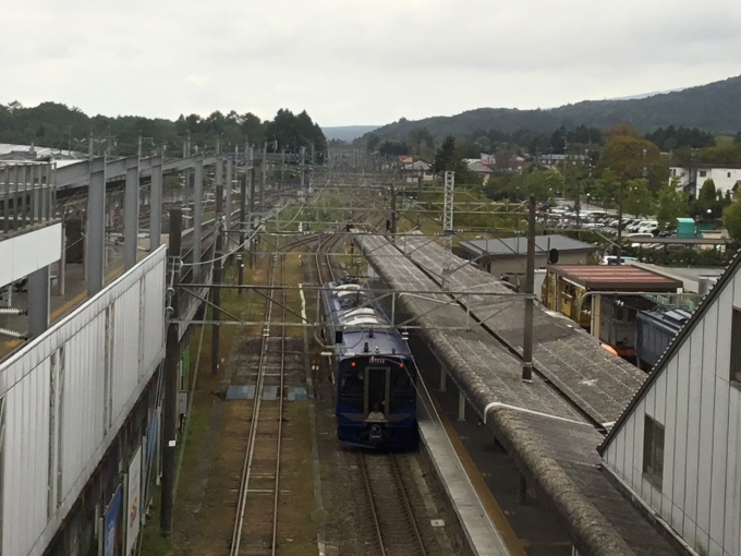 鉄道乗車記録の写真:列車・車両の様子(未乗車)(1)        「はじめて長野県の列車に会えだらー」