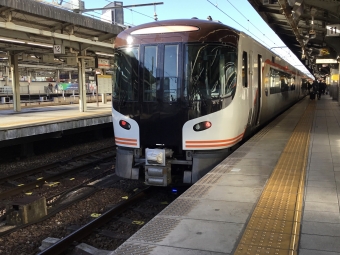 沼津駅から名古屋駅の乗車記録(乗りつぶし)写真