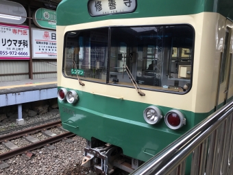 三島駅から三島田町駅の乗車記録(乗りつぶし)写真