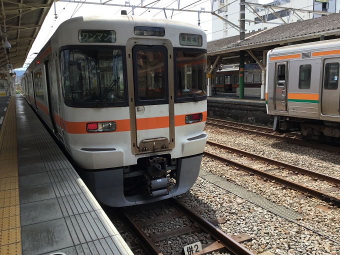 鉄道乗車記録の写真:乗車した列車(外観)(1)          「後尾車になります
川湯〜オレンジちゃんです」