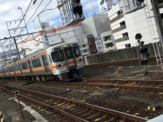 鉄道乗車記録の写真:列車・車両の様子(未乗車)(5)        「浜松駅構内の先端で撮影した313系と211系です」