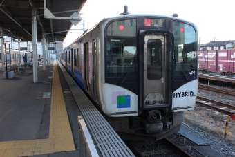 石巻駅から高城町駅の乗車記録(乗りつぶし)写真