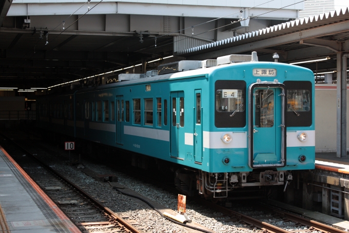 鉄道乗車記録の写真:乗車した列車(外観)(1)          「豊橋駅2番線で発車を待つ119系E4編成の519M」