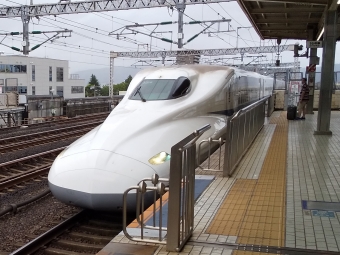 小田原駅から新大阪駅の乗車記録(乗りつぶし)写真
