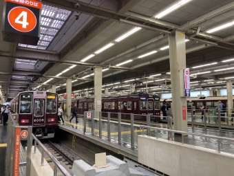 大阪梅田駅から蛍池駅:鉄道乗車記録の写真
