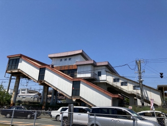 長洲駅から大牟田駅の乗車記録(乗りつぶし)写真