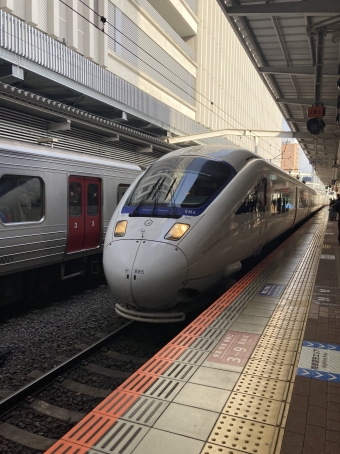 博多駅から亀川駅の乗車記録(乗りつぶし)写真