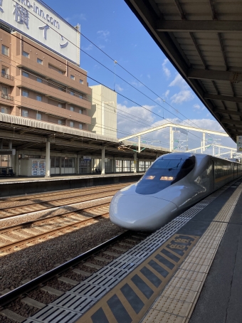 徳山駅から新岩国駅の乗車記録(乗りつぶし)写真