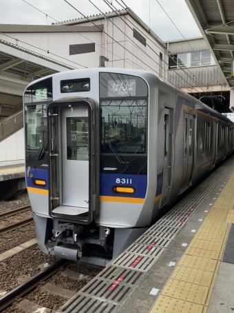 金剛駅から堺東駅の乗車記録(乗りつぶし)写真