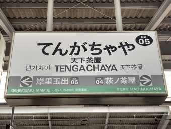 金剛駅から天下茶屋駅の乗車記録(乗りつぶし)写真