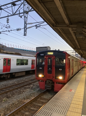 鳥栖駅から博多駅の乗車記録(乗りつぶし)写真