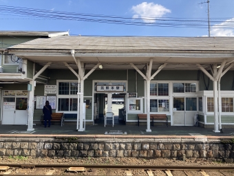 北熊本駅から再春医療センター前駅の乗車記録(乗りつぶし)写真