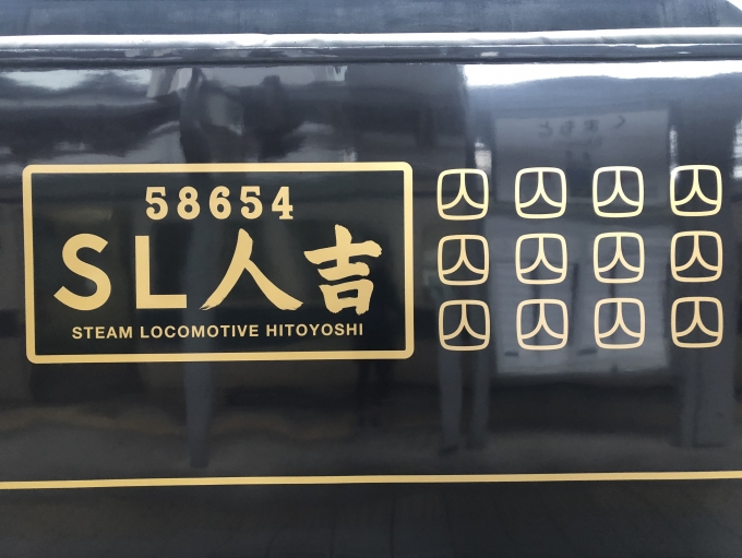 鉄道乗車記録の写真:列車・車両の様子(未乗車)(6)        「SL人吉」