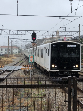 筑前前原駅から姪浜駅の乗車記録(乗りつぶし)写真