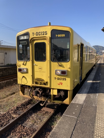 山本駅から伊万里駅の乗車記録(乗りつぶし)写真