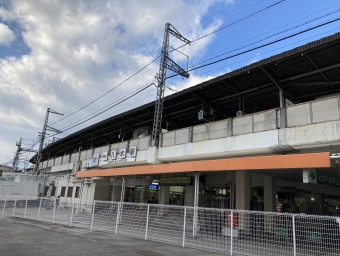 大和八木駅から大和西大寺駅の乗車記録(乗りつぶし)写真