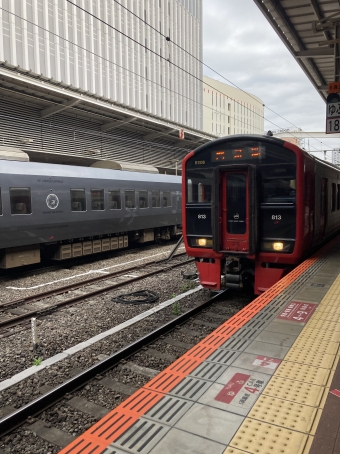 博多駅から折尾駅の乗車記録(乗りつぶし)写真