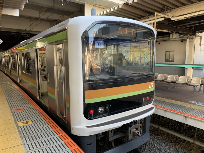 鉄道乗車記録の写真:乗車した列車(外観)(1)        「東京臨海高速鉄道からきたやつ」