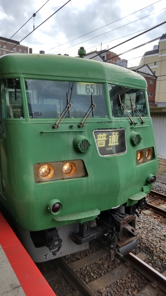 京都駅から柘植駅の乗車記録(乗りつぶし)写真
