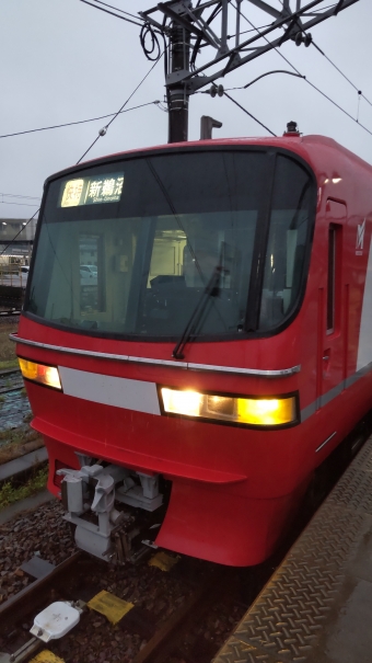 知立駅から新鵜沼駅の乗車記録(乗りつぶし)写真