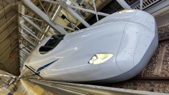 博多駅から新横浜駅の乗車記録(乗りつぶし)写真