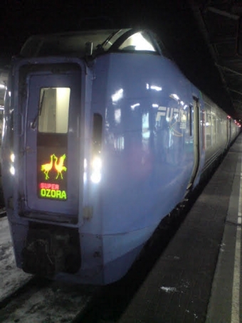 釧路駅から札幌駅:鉄道乗車記録の写真