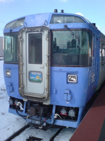 稚内駅から札幌駅の乗車記録(乗りつぶし)写真