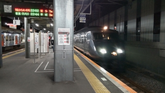 諫早駅から佐賀駅の乗車記録(乗りつぶし)写真