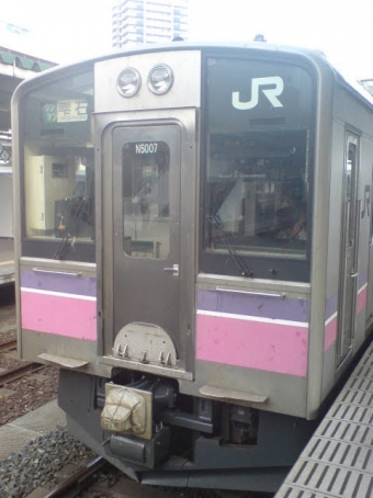 盛岡駅から雫石駅の乗車記録(乗りつぶし)写真
