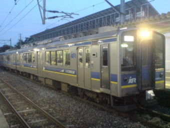 盛岡駅から滝沢駅の乗車記録(乗りつぶし)写真