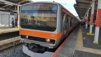 南浦和駅から東京駅の乗車記録(乗りつぶし)写真