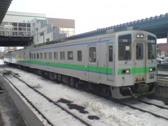 当別駅から札幌駅の乗車記録(乗りつぶし)写真